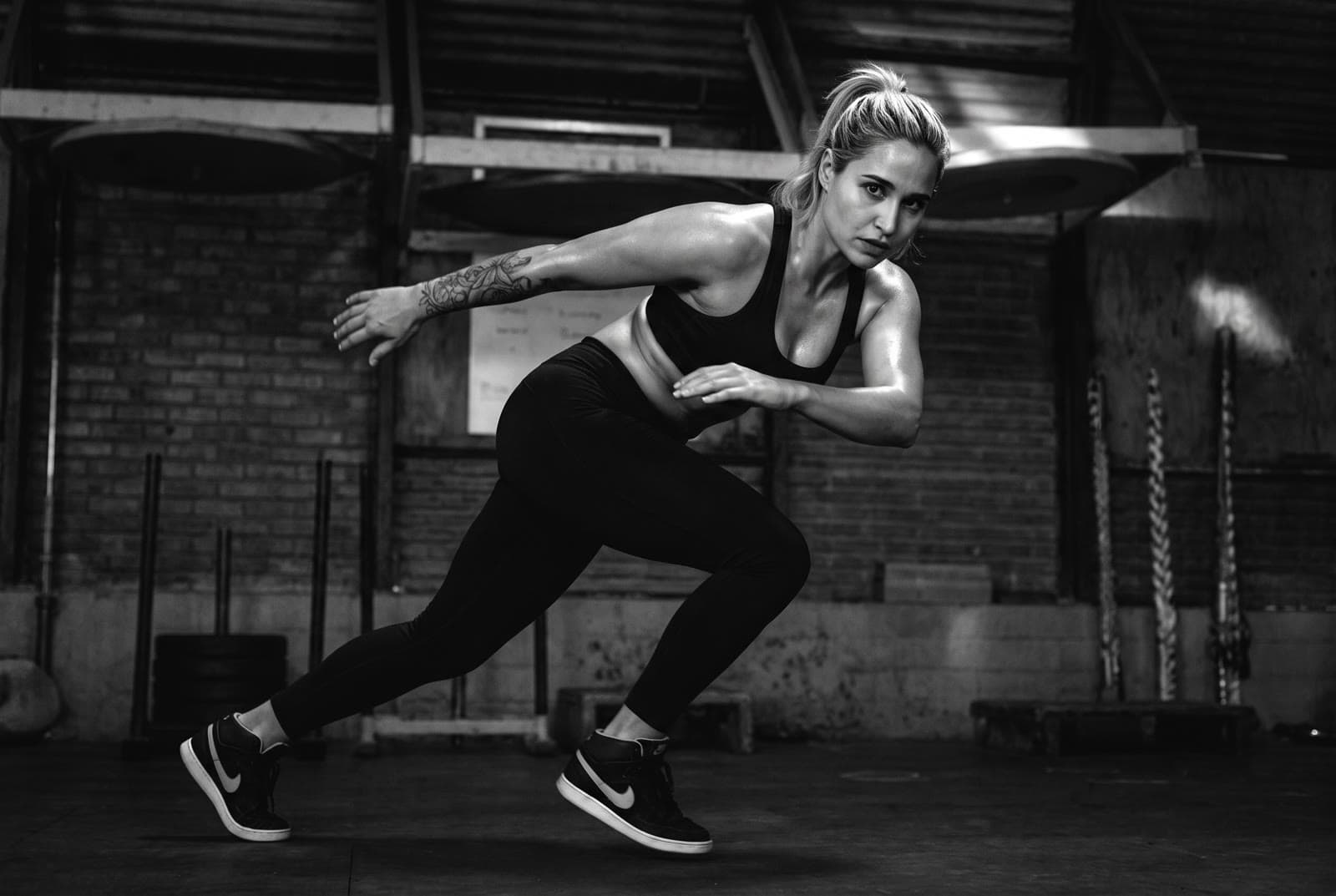 Speed Skaters — exercise demonstration