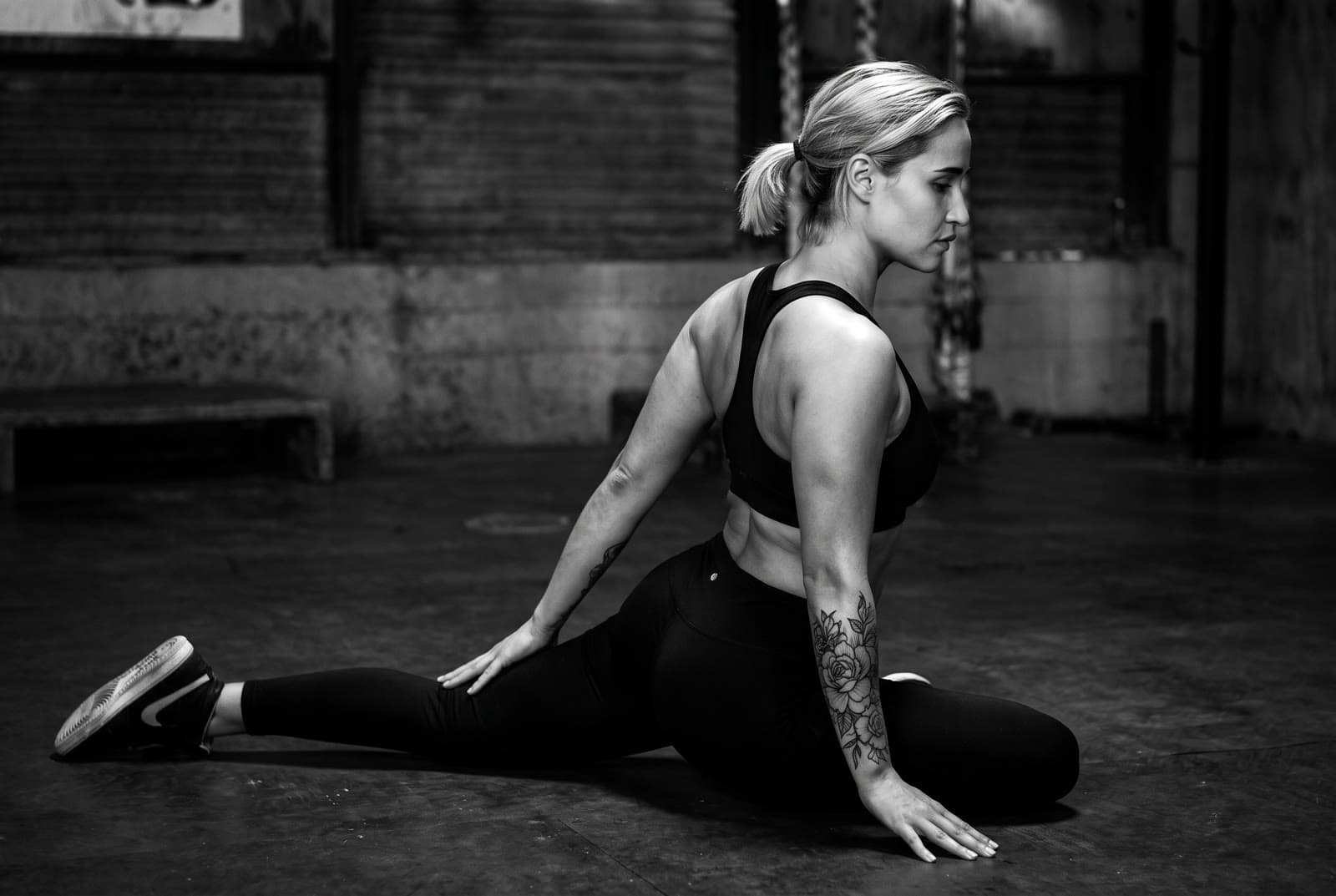 Pigeon Stretch — exercise demonstration