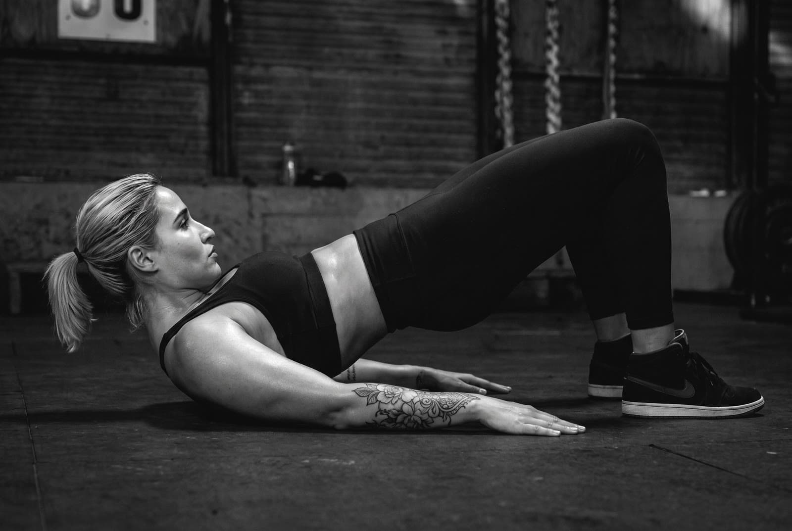 Glute Bridge — exercise demonstration
