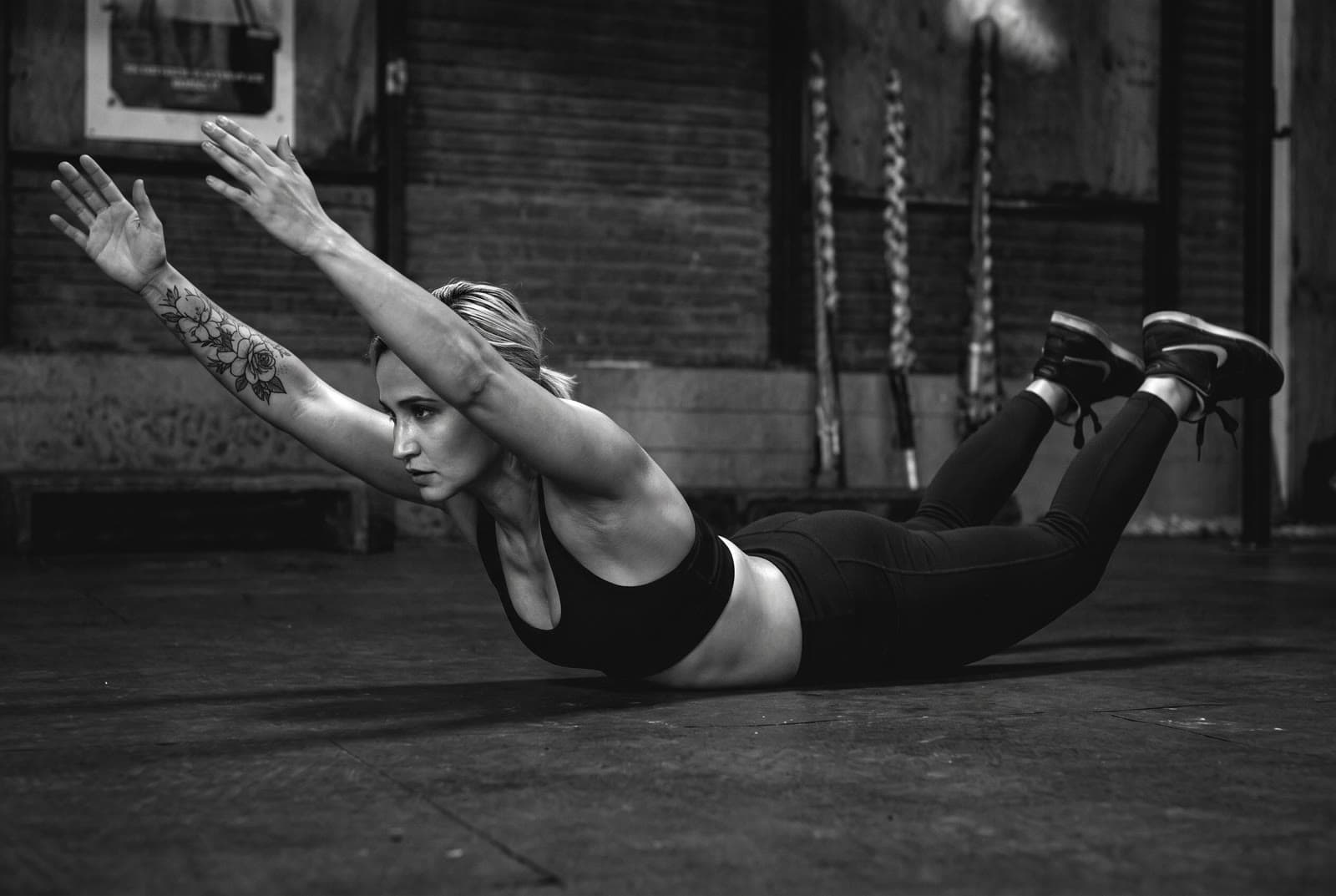 Superman — exercise demonstration